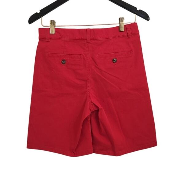 NWT Brooks Brothers Boy's Red Khaki Shorts Preppy Summer Vacation 16 - Picture 3 of 6